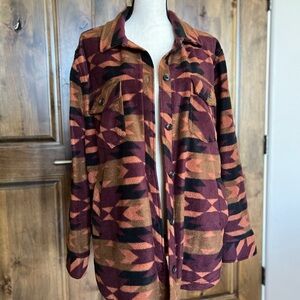 Altar'd State Flannel Utility Jacket